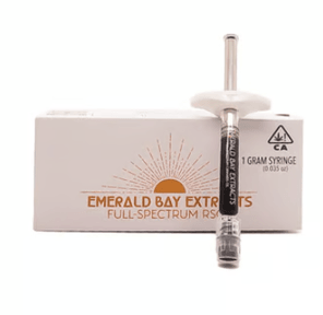 Ocal White RSO Syringe