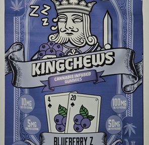 KPE 150mg 2:1 THC:CBN Gummies - Blueberry Z