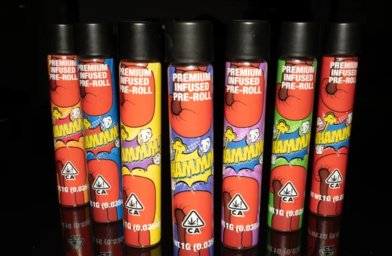 D. Whammm! 1g Infused Pre Roll - Chem Dawg (H)