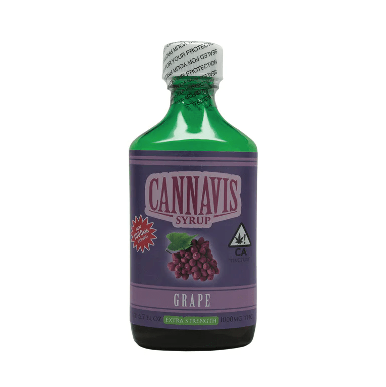 Cannavis: Infused Syrup - Grape, 1000mg