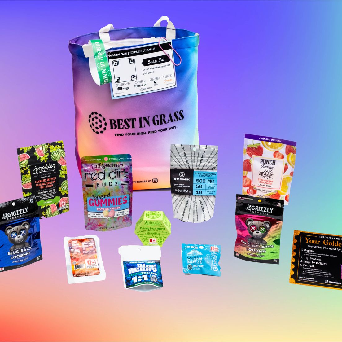 2025 BEST IN GRASS GUMMIES JUDGE KIT