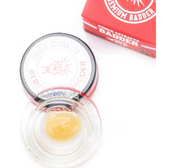 Punch Edibles & Extracts - BHO Badder - Berry GMO (1g)