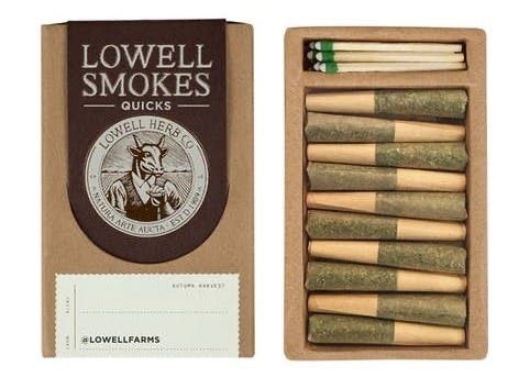 Lowell- Quicks The Harmony Hybrid 10PK Prerolls 3.5g (H)