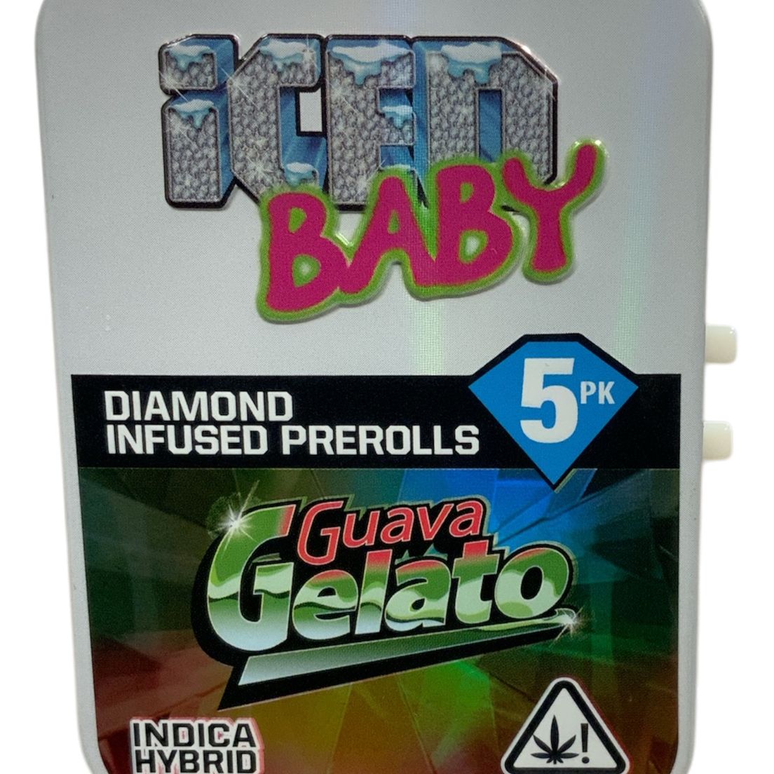 Iced Out - Guava Gelato 0.5g 5pk Infused Preroll