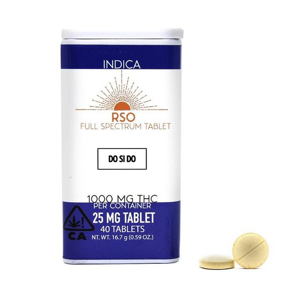 Emerald Bay Extracts 25mg Tablets Indica Dosido 1000mg Package