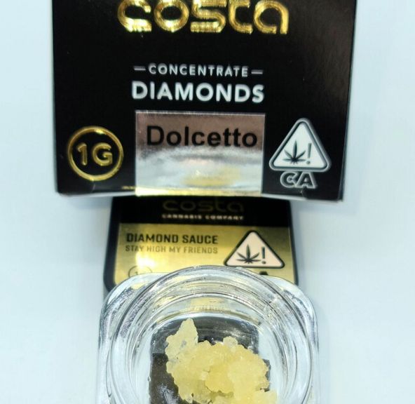 Dolcetto - 1g Diamonds (THC 87.63%) by Costa Labs