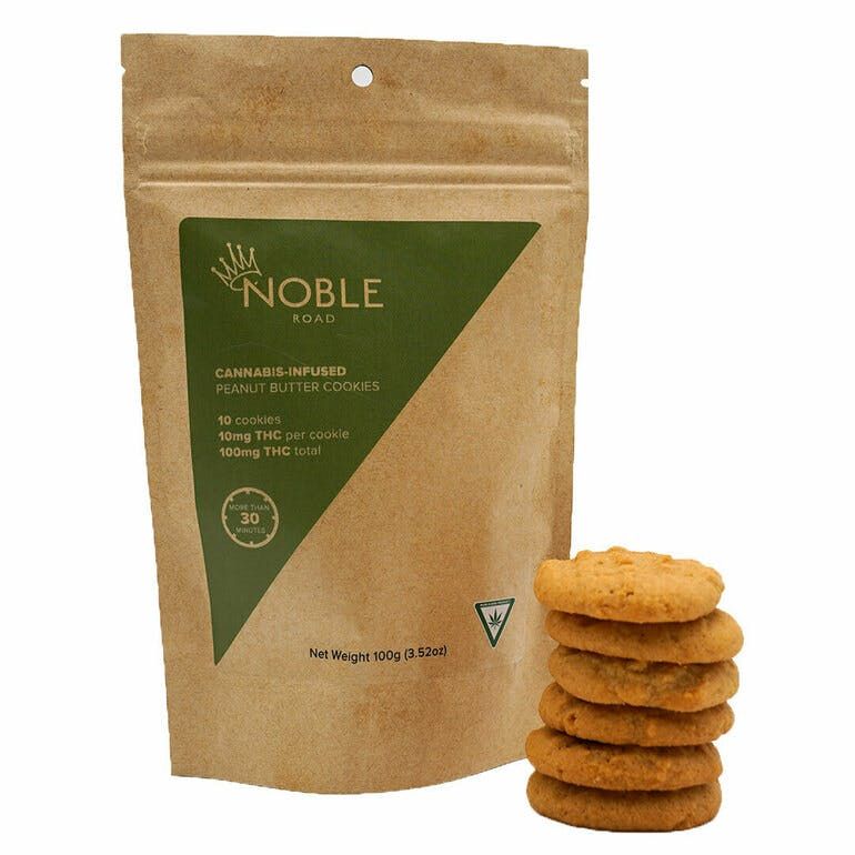 AU - Noble Road - Peanut Butter Cookie Pouch - 100mg