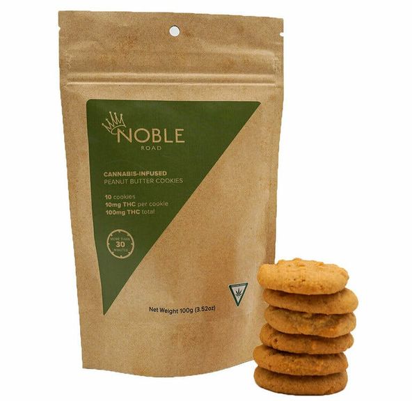 AU - Noble Road - Peanut Butter Cookie Pouch - 100mg