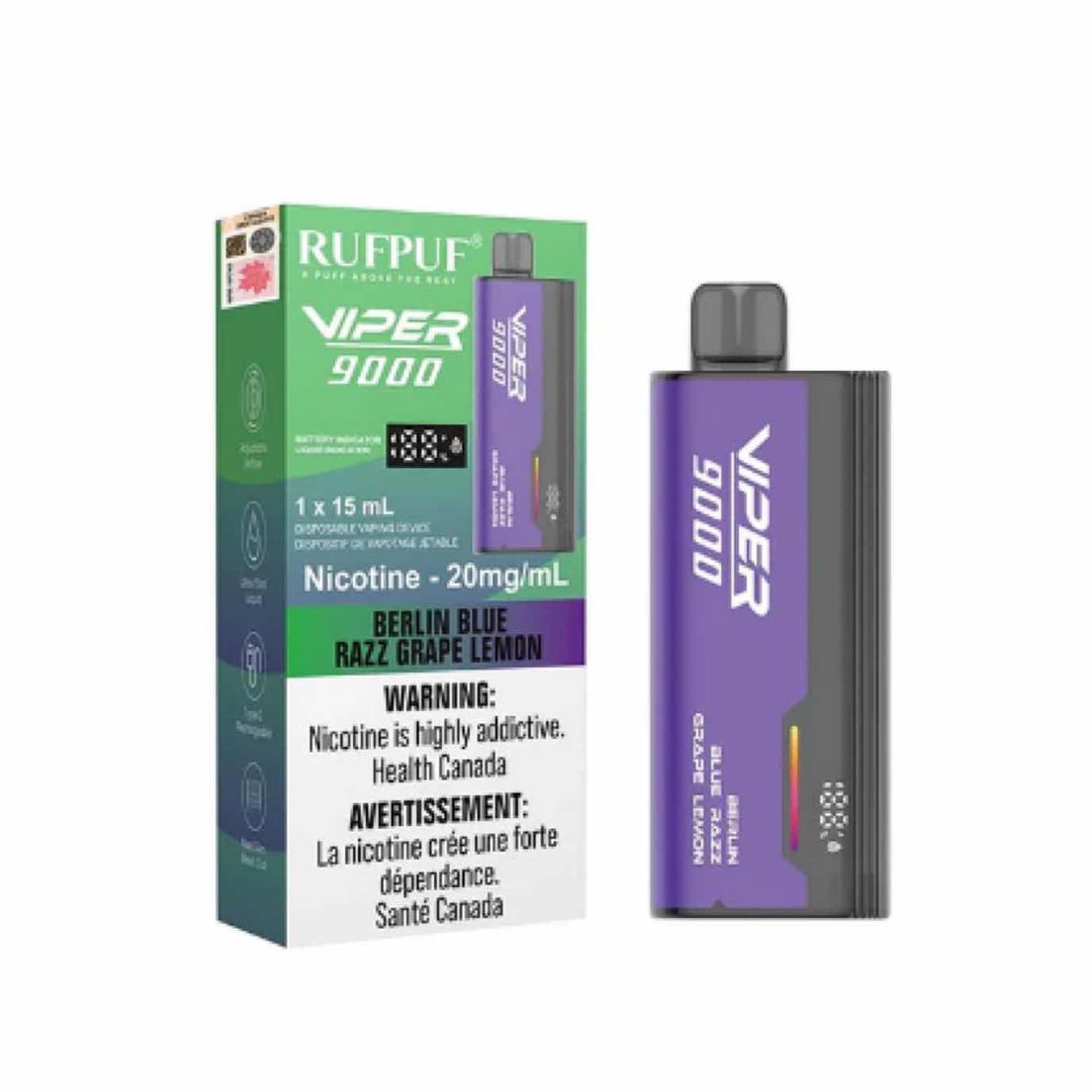 Viper Nicotine Vape - 9000 Puffs