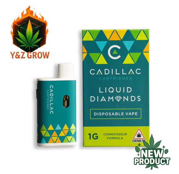 Cadillac Liquid Diamond Disposable - Strawnana (H)