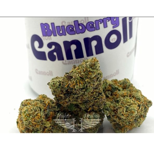 Blueberry (indica) - 3.5g Topshelf Indoor Flower (THC 31%) by Smoke Sessions