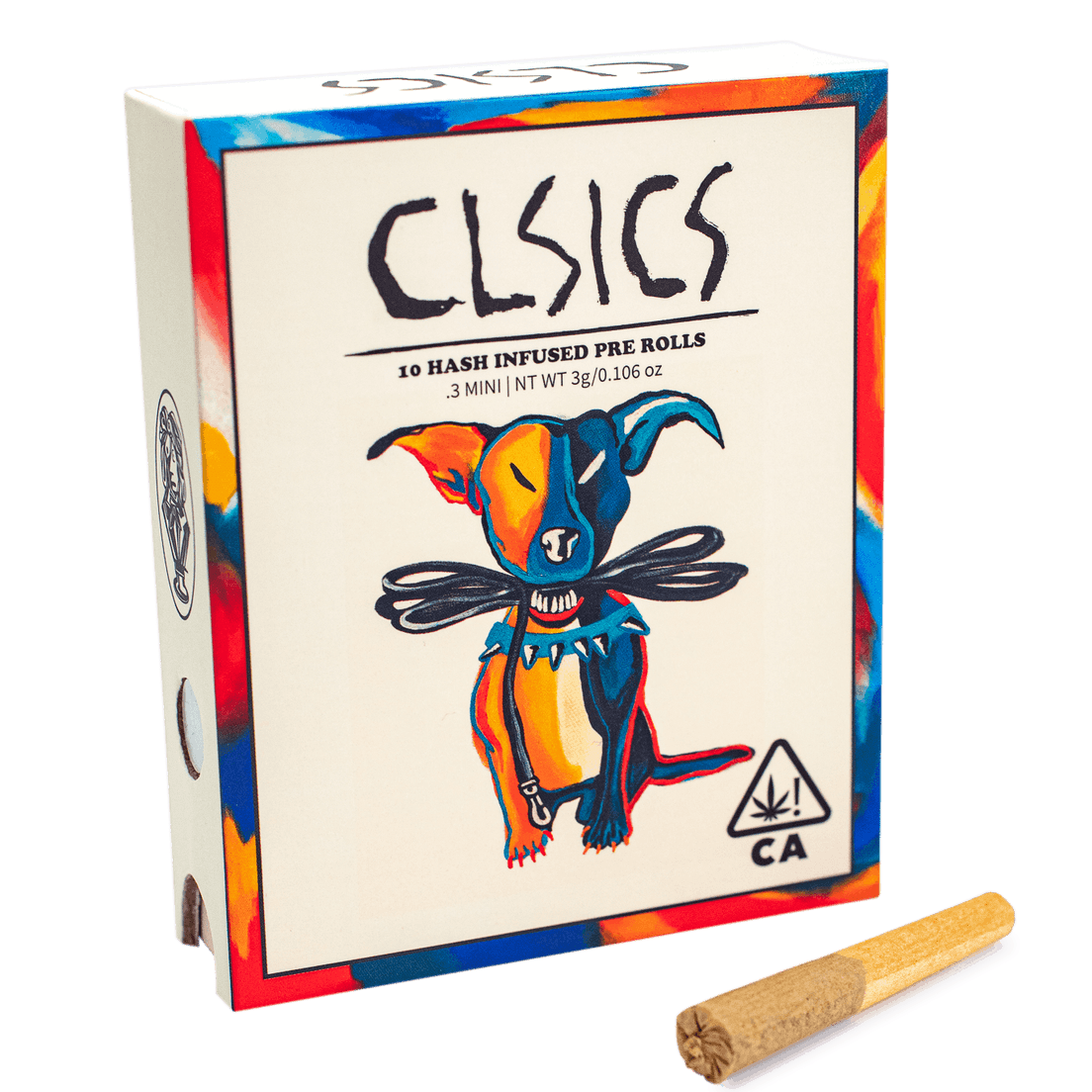 Chem-D/Trainwreck, Hash Infused Prerolls, 10pk, 26.5% - CLSICS