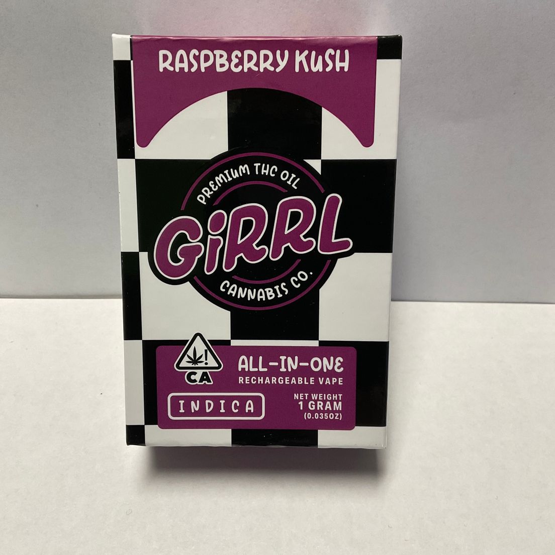 Girrl - Raspberry Kush All-In-One 1g