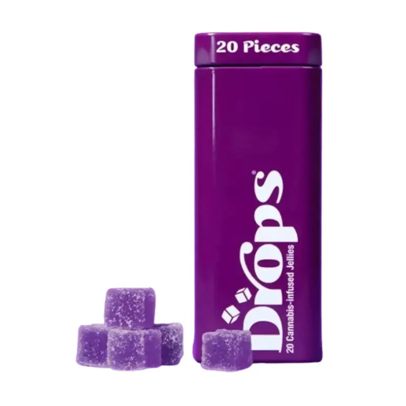 Drops - BLACKBERRY GUMMIES THC+CBD