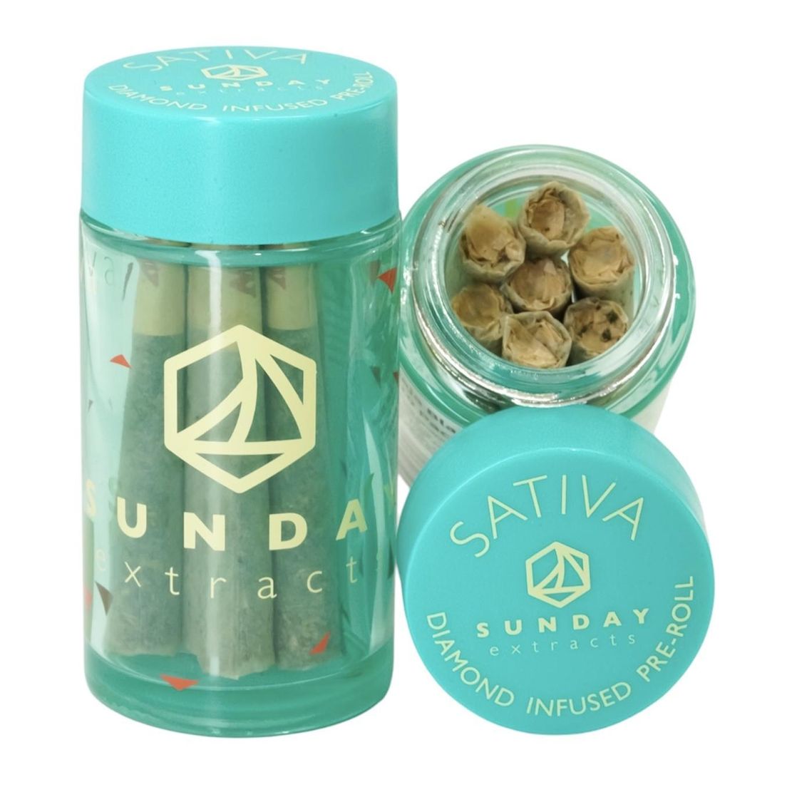 SUNDAY EXTRACTS DURBAN PARADISE 10 PACK INFUSED .75G PREROLLS 7.5G