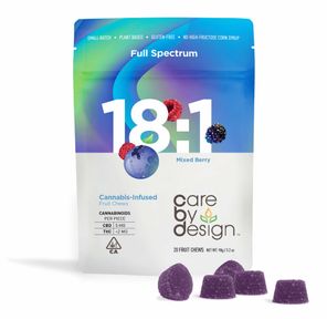 Care By Design Gummies Mixed Berry 18:1 100mg/5mg