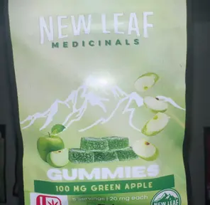 100mg Green Apple Gummies