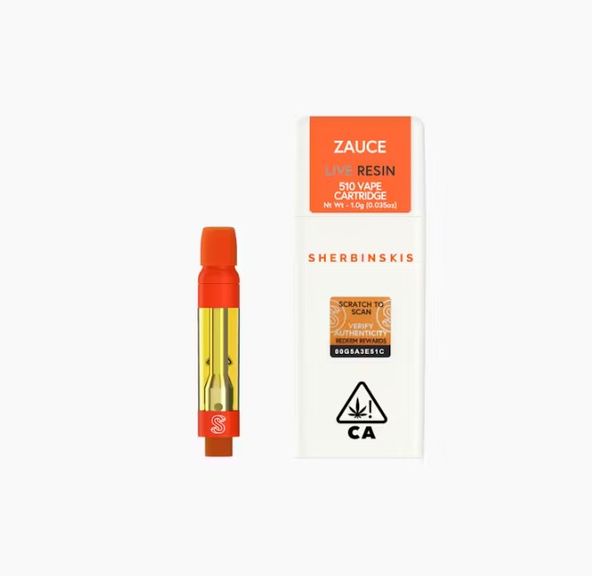 Zauce Live Resin Cart