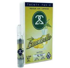 22K | Vape Cart | 1g | Distillate | Limoncello