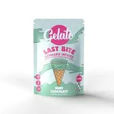 Gelato - 100mg Last Bite Cones (Mint Chocolate)