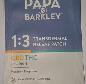 P&B: Patch: 1:3 CBD/THC: Releaf