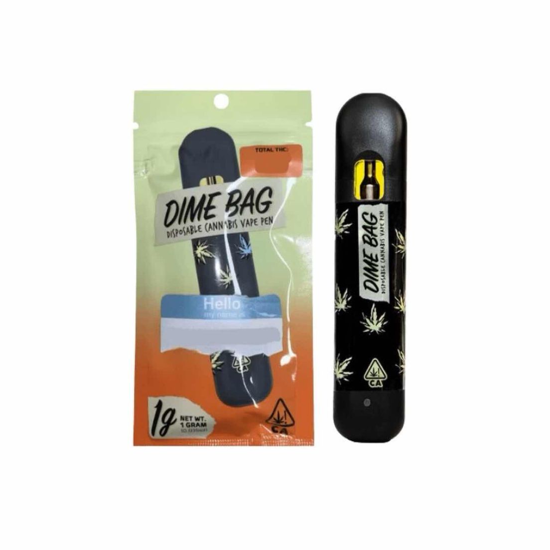 Dime Bag AIO Vape Berries and Cream 1g