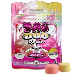 ABX - Lychee + Dragonfruit Dab Duos Rosin Gummies - 100mg