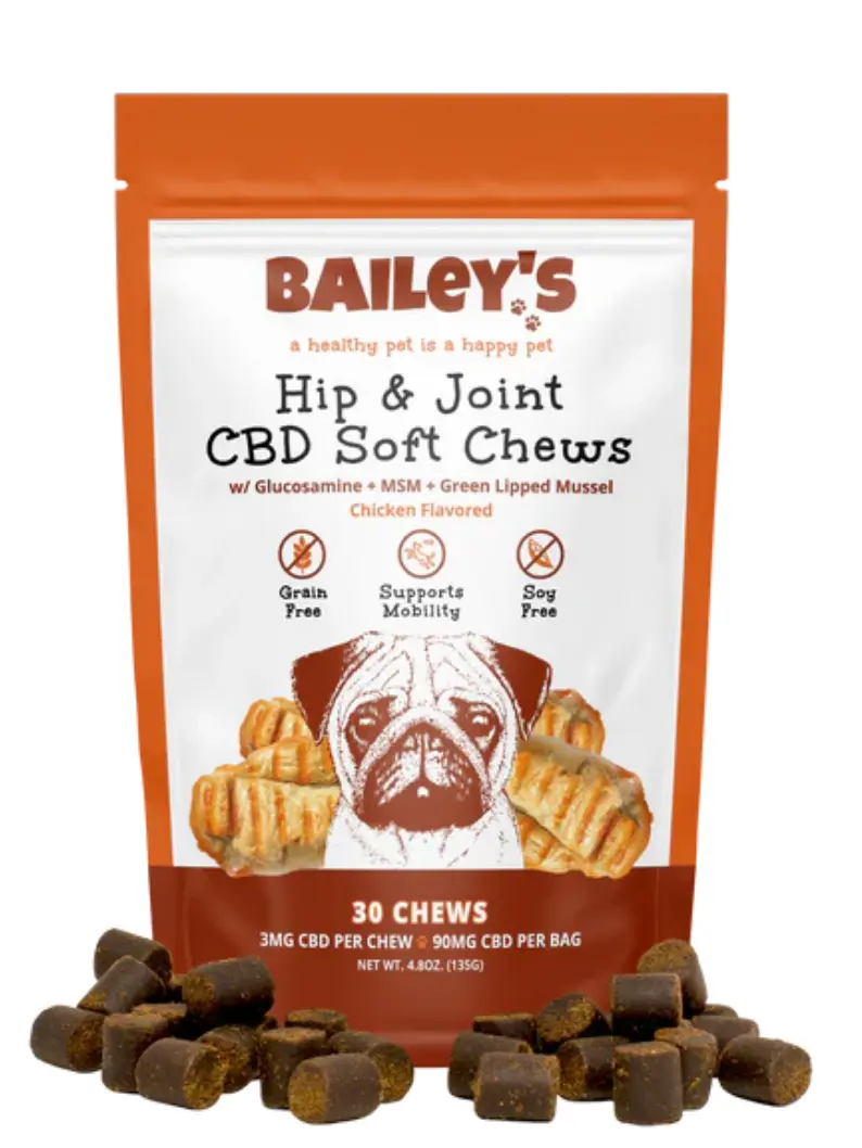 BAILEY'S - HIP & JOINT CBD SOFT CHEWS
