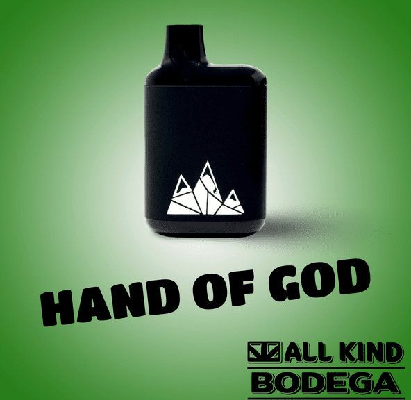 Hand Of God 1g Disposable Cured Resin Vape Cart (@Pamolab)