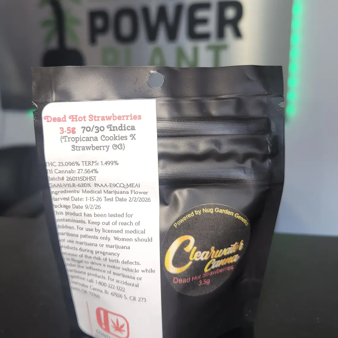 Dead Hot Strawberries 3.5g Flower