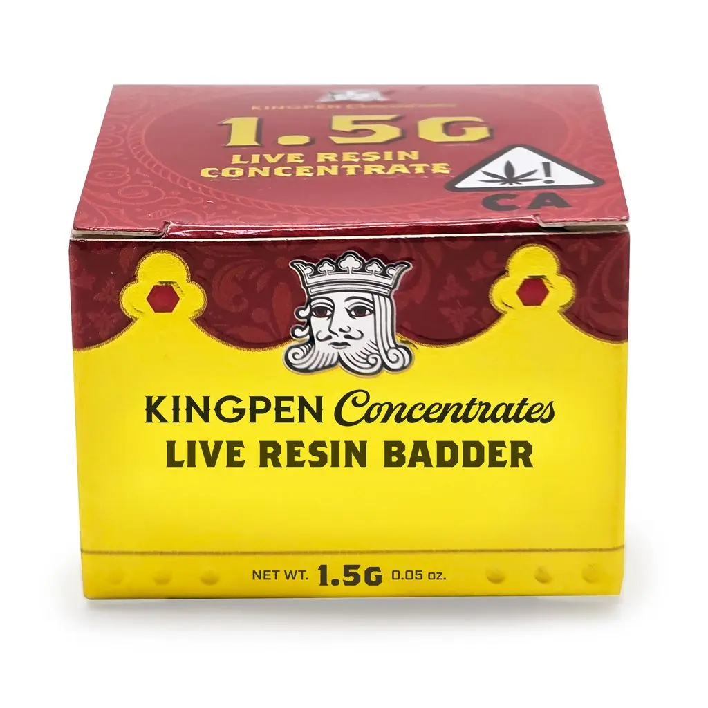 Kingpen Live Resin Badder Cherry Guava 1.5g