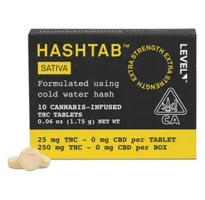 LEVEL - Sativa Hashtabs - 250mg