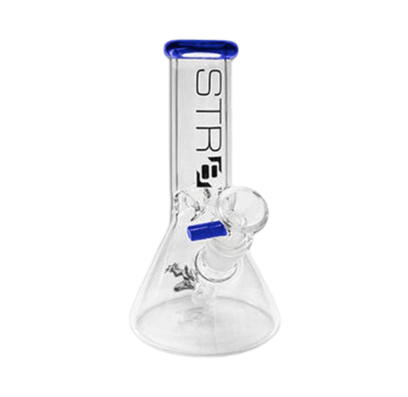 Bong - STR8 8" Water Bubbler Beaker W/ Ice Catcher