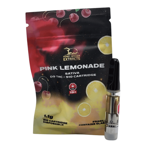 Pink Lemonade - 1G D9 Cartridge by Honey Badger
