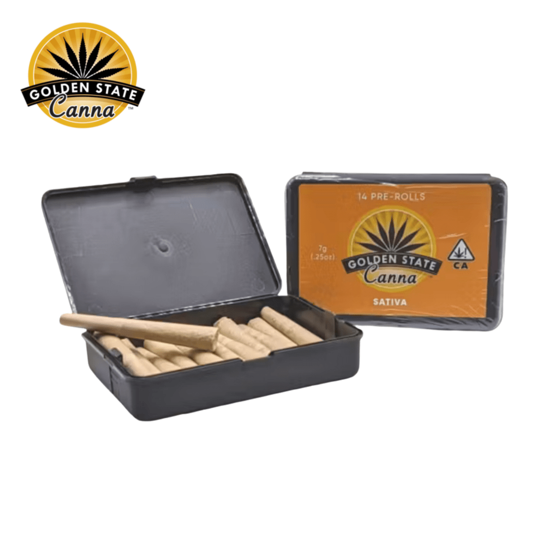 - Golden State Canna - Blue Dream | 14pk Prerolls | 7g | THC 25%