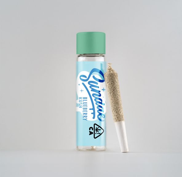 Blueberry Kush Infused Pre Roll - .5g