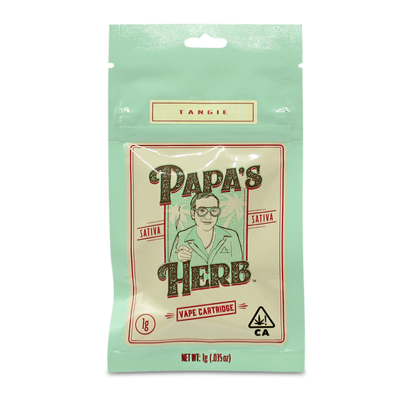 Papa's Herb - Tangie Vape Cartridge 1g