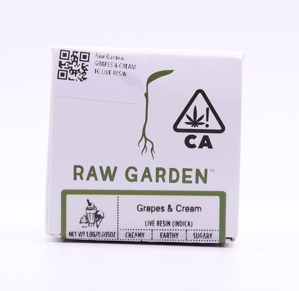 Raw Garden- GRAPES & CREAM 1G LIVE RESIN