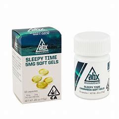 ABX Refresh Sleepy Time Soft Gels 5mg THC (10 capsules)