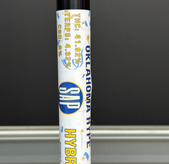 Blue Helium - HYPE Distillate Preroll by Sap Xtrax