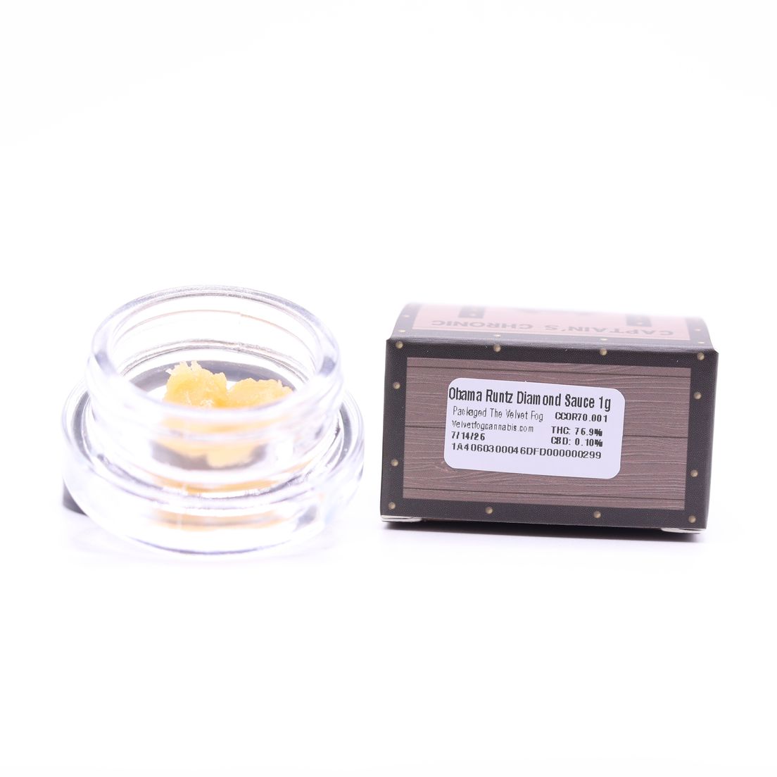 Captain's Chronic- OBAMA RUNTZ 1G SAUCE