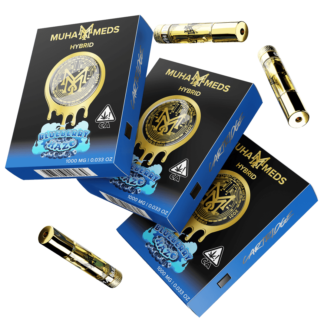 Muha Meds - Blueberry Haze Vape Cartridge 1g