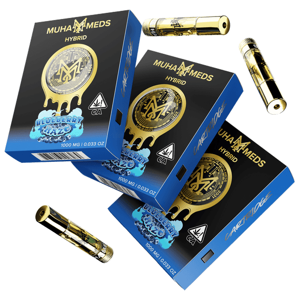 Muha Meds - Blueberry Haze Vape Cartridge 1g