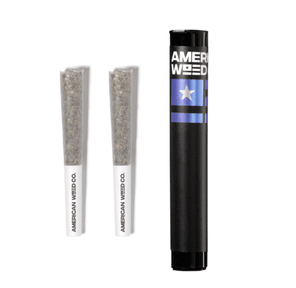 American Weed Co. WEED Pre-roll 2pk Mango Dream 1g