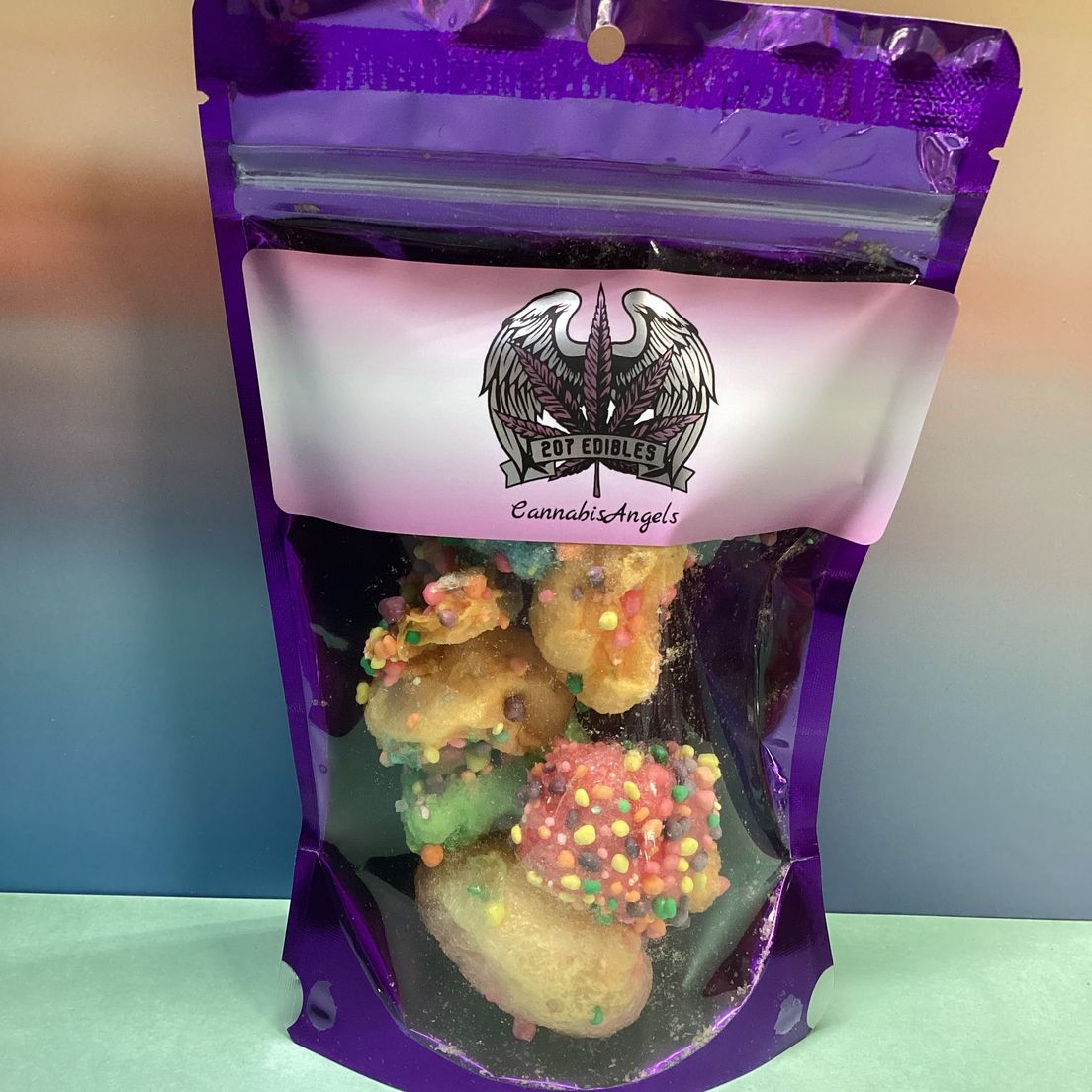 207 Edibles- Nerd Bites- Freeze Dried- THC Distillate- 100mg