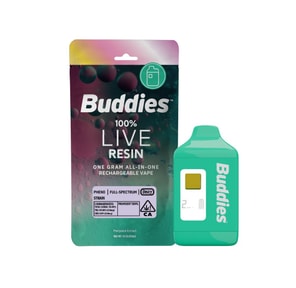 Buddies Live Resin AIO Vape Packmule #4 1g