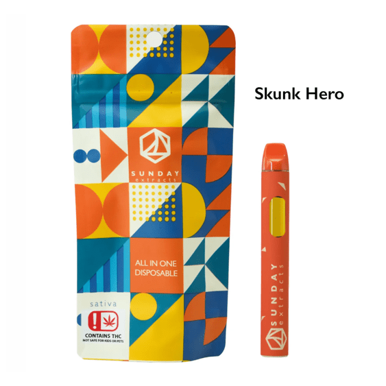 All In One - Live Resin - Skunk Hero
