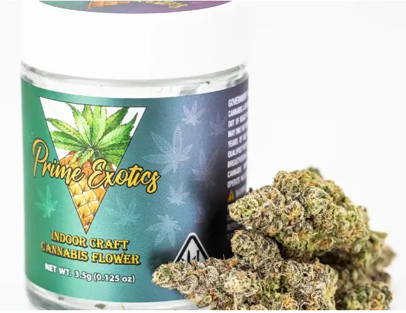 B. Prime Exotics 3.5g Flower - Quality 9.5/10 - Governmint Oasis