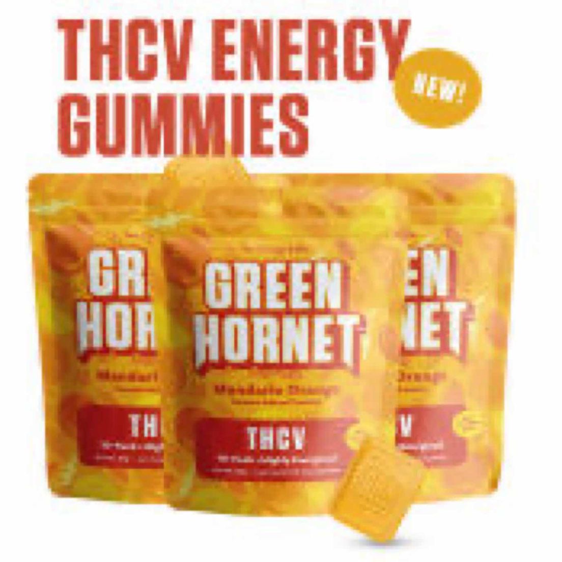 GREEN HORNET MANDARIN ORANGE THCV 100MG