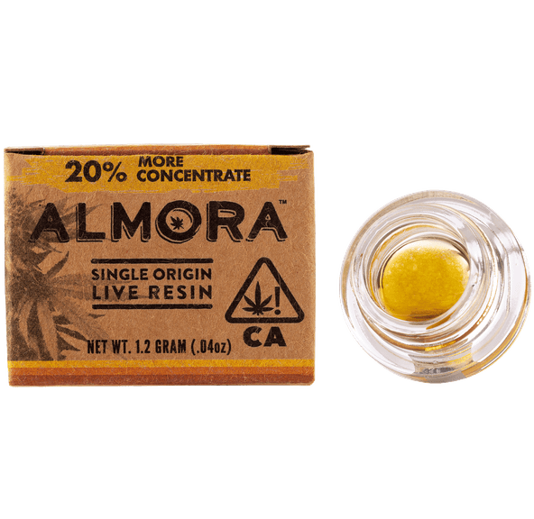 Almora Farm - Live Resin Sugar - 1.2g - Super Lemon Haze